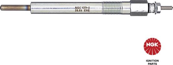 NGK 7467 - Свеча накаливания autospares.lv