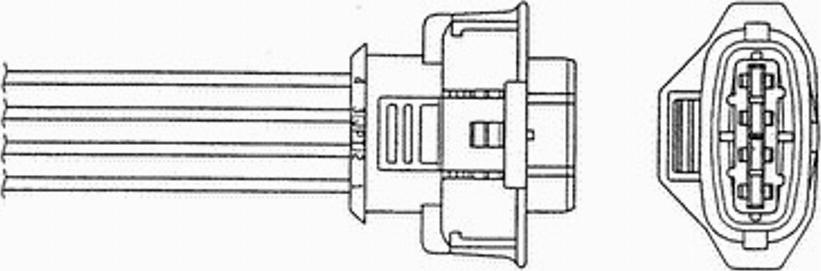 NGK OZA660-EE13 - Лямбда-зонд, датчик кислорода autospares.lv