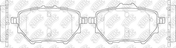 Dynamatrix DBP4680 - Тормозные колодки, дисковые, комплект autospares.lv