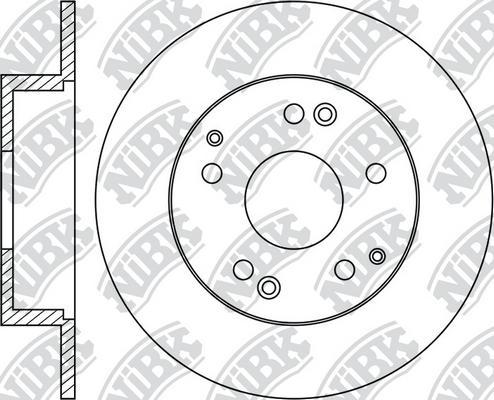 NiBK RN1974 - Тормозной диск autospares.lv