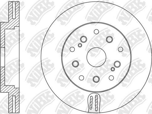 FIT FR0683DR - Тормозной диск autospares.lv