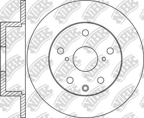 FIT FR0805 - Тормозной диск autospares.lv