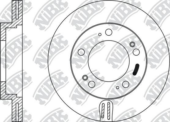 LPR M5838V - Тормозной диск autospares.lv