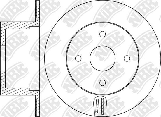 Triscan 491-2428 - Тормозной диск autospares.lv