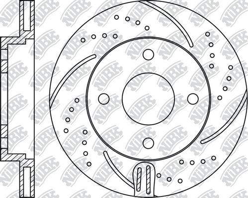 BOSCH 0 986 479 U15 - Тормозной диск autospares.lv