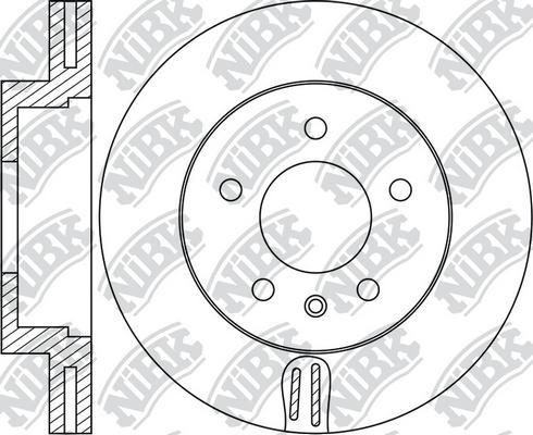 BENDIX 521084 - Тормозной диск autospares.lv