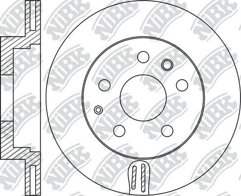 KRAFT AUTOMOTIVE 6050562 - Тормозной диск autospares.lv