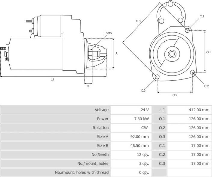 Nikko 0230003270 - Тяговое реле, соленоид, стартер autospares.lv