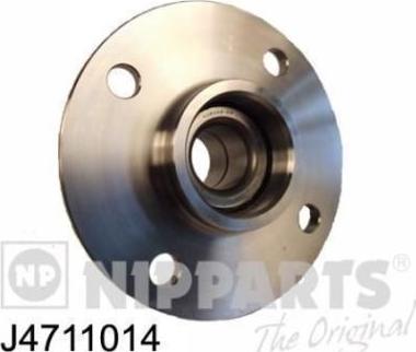 Nipparts J4711014 - Подшипник ступицы колеса, комплект autospares.lv