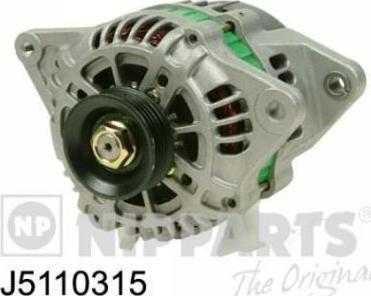 Nipparts J5110315 - Генератор autospares.lv