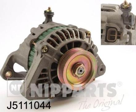 Nipparts J5111044 - Генератор autospares.lv