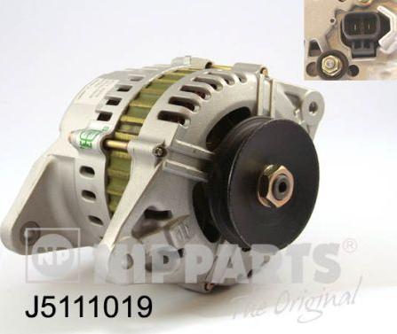 Nipparts J5111019 - Генератор autospares.lv