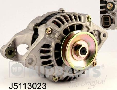 Nipparts J5113023 - Генератор autospares.lv