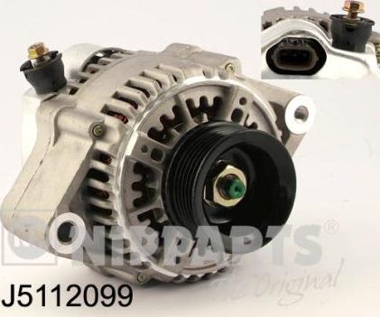 Nipparts J5112099 - Генератор autospares.lv