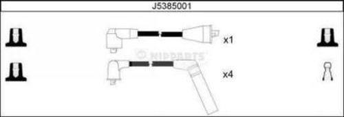 Nipparts J5385001 - Комплект проводов зажигания autospares.lv