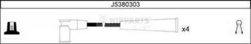 Nipparts J5380303 - Комплект проводов зажигания autospares.lv