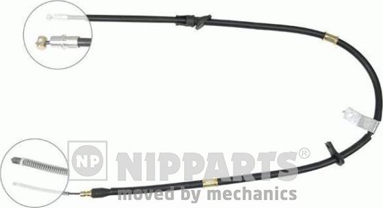 Nipparts J19058 - Тросик, cтояночный тормоз autospares.lv