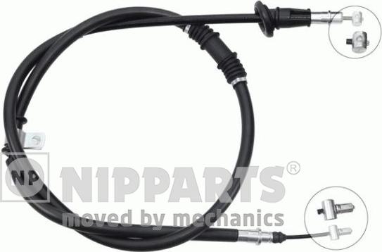 Nipparts J14918 - Тросик, cтояночный тормоз autospares.lv