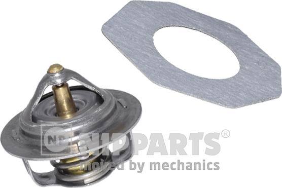 Nipparts J1533008 - Термостат охлаждающей жидкости / корпус autospares.lv