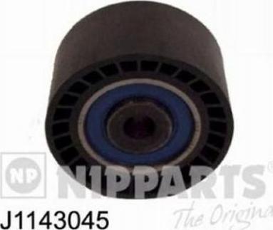 Nipparts J1143045 - Направляющий ролик, зубчатый ремень ГРМ autospares.lv