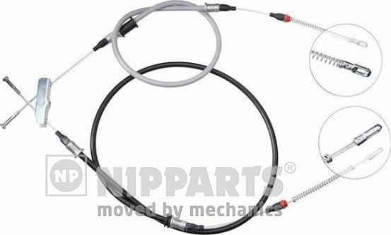 Nipparts J11275 - Тросик, cтояночный тормоз autospares.lv