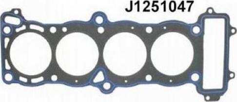 Nipparts J1251047 - Прокладка, головка цилиндра autospares.lv