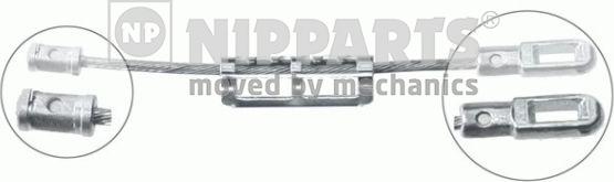 Nipparts J12096 - Тросик, cтояночный тормоз autospares.lv