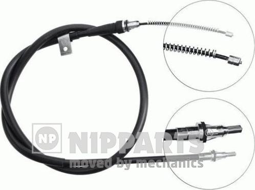 Nipparts J3921040 - Тросик, cтояночный тормоз autospares.lv