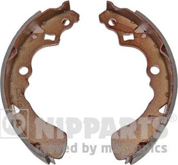 Nipparts J3506013 - Комплект тормозных колодок, барабанные autospares.lv