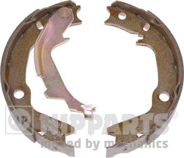 Nipparts J3500518 - Комплект тормозов, ручник, парковка autospares.lv