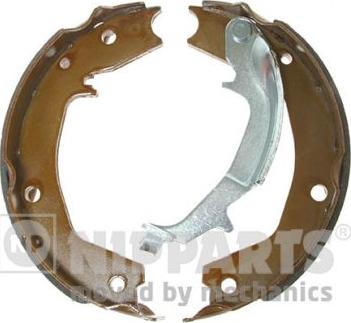 Nipparts J3500526 - Комплект тормозных колодок, барабанные autospares.lv