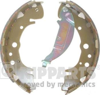 Nipparts J3500520 - Комплект тормозных колодок, барабанные autospares.lv