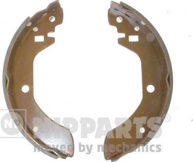 Nipparts J3501006 - Комплект тормозных колодок, барабанные autospares.lv