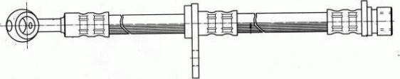 Nipparts J3704144 - Тормозной шланг autospares.lv