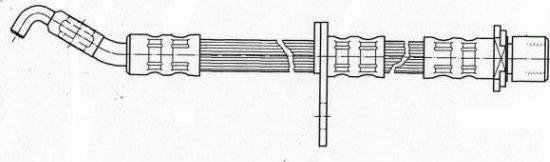 Nipparts J3706021 - Тормозной шланг autospares.lv