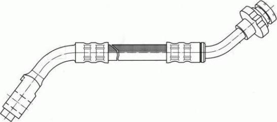 Nipparts J3701092 - Тормозной шланг autospares.lv