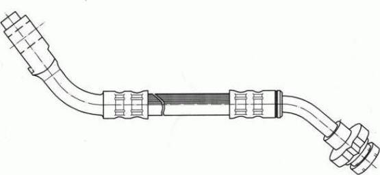 Nipparts J3701108 - Тормозной шланг autospares.lv