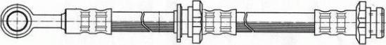 Nipparts J3701030 - Тормозной шланг autospares.lv