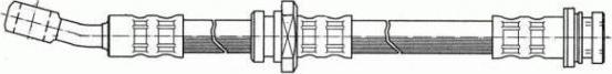 Nipparts J3708033 - Тормозной шланг autospares.lv