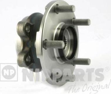 Nipparts N4702045 - Подшипник ступицы колеса, комплект autospares.lv