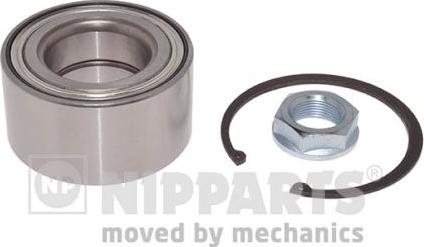 Nipparts N4702063 - Подшипник ступицы колеса, комплект autospares.lv