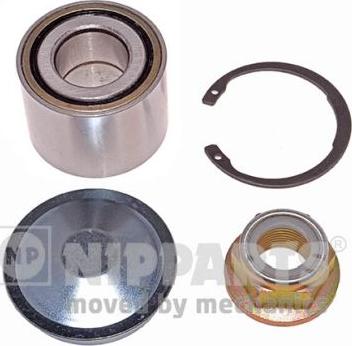 Nipparts N4711064 - Подшипник ступицы колеса, комплект autospares.lv