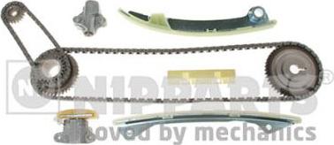 Nipparts N1151014 - Комплект цепи привода распредвала autospares.lv