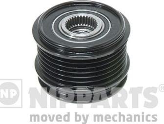 Nipparts N1185000 - Шкив генератора, муфта autospares.lv