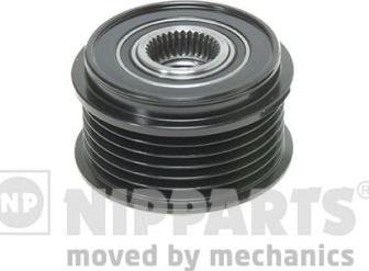 Nipparts N1185001 - Шкив генератора, муфта autospares.lv