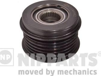 Nipparts N1180902 - Шкив генератора, муфта autospares.lv