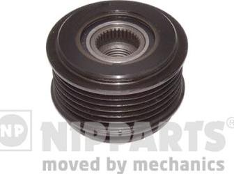 Nipparts N1180509 - Шкив генератора, муфта autospares.lv