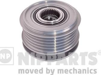 Nipparts N1180505 - Шкив генератора, муфта autospares.lv