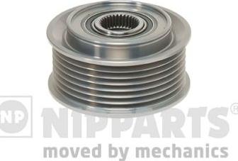 Nipparts N1180502 - Шкив генератора, муфта autospares.lv