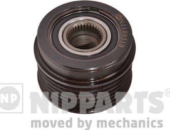 Nipparts N1180510 - Шкив генератора, муфта autospares.lv